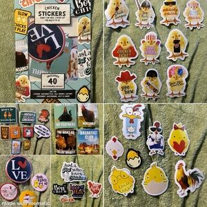Chicken Stickers Vinyl Decals (TSC 2023 Chick Days Item)